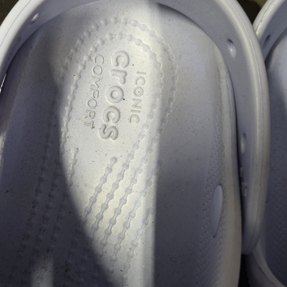 CROCS Women's Or Unisex Lavender Lilac Men's Size 6, Women's Size 8 - Picture 4 of 8